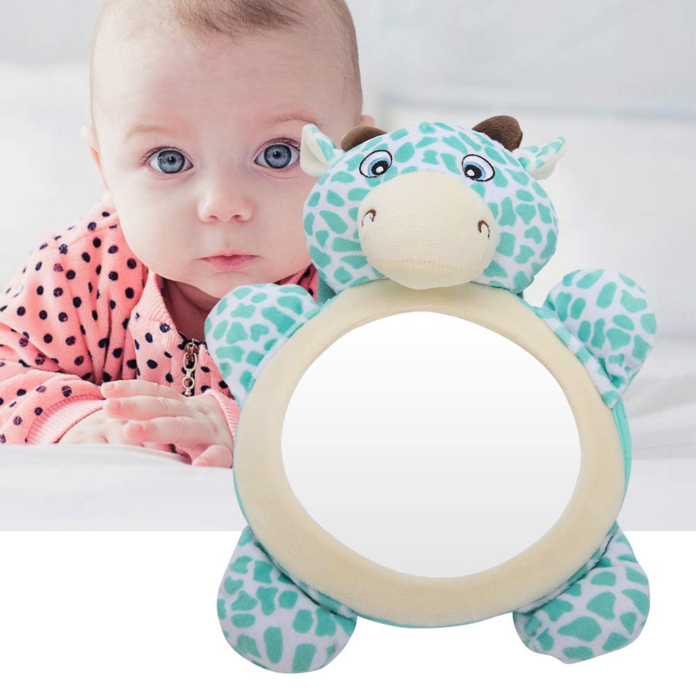 Baby-in-Sight Mirror, Reusable Safe Durable Backseat Mirror for Car for Keep Your Baby Safe(Deer Mirror)
