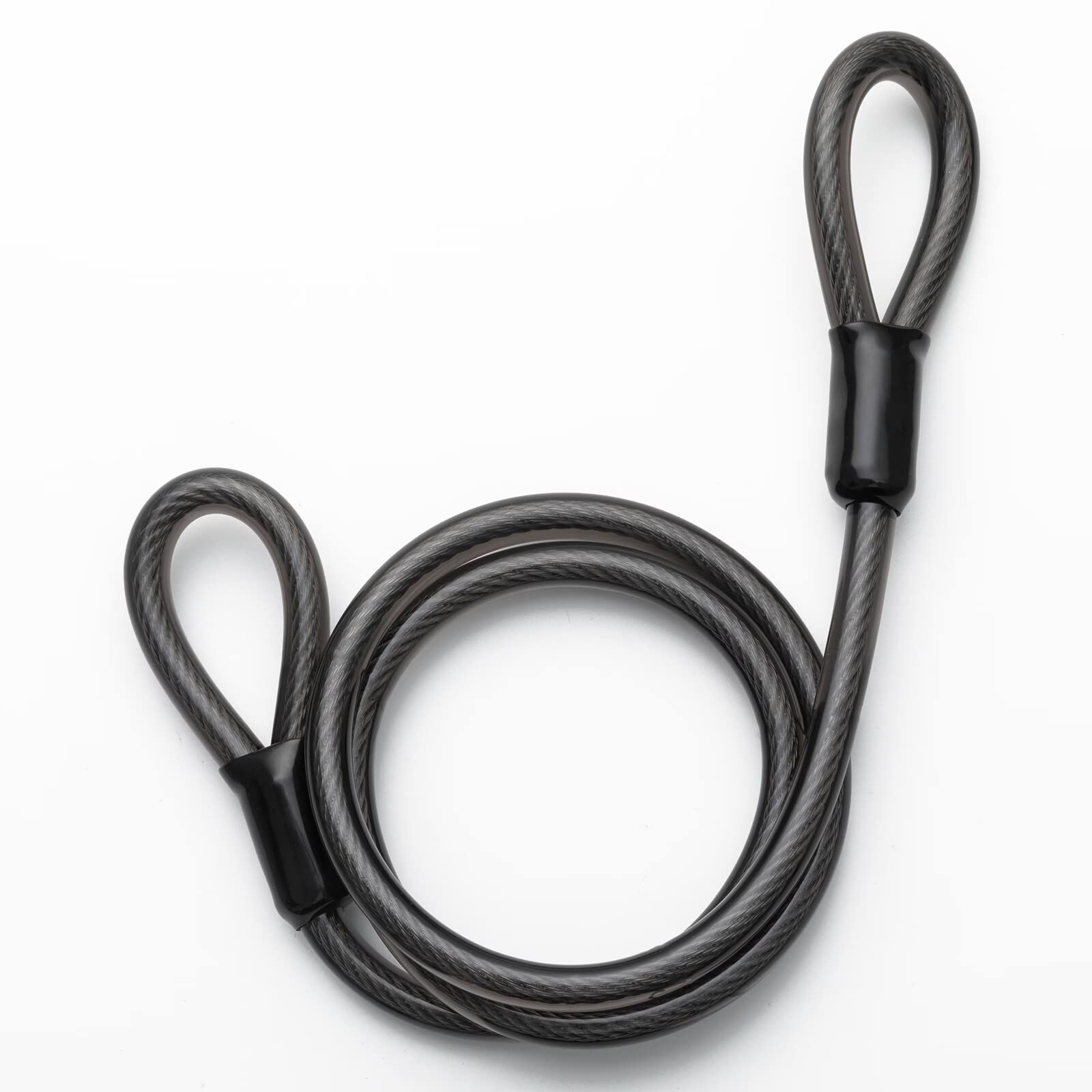 ROCKBROS Steel Cable for Cable Lock 1.2M / 2M Loop Cable Security Cable Bicycle Lock for Bicycle, Motorcycle, Scooter, Stroller