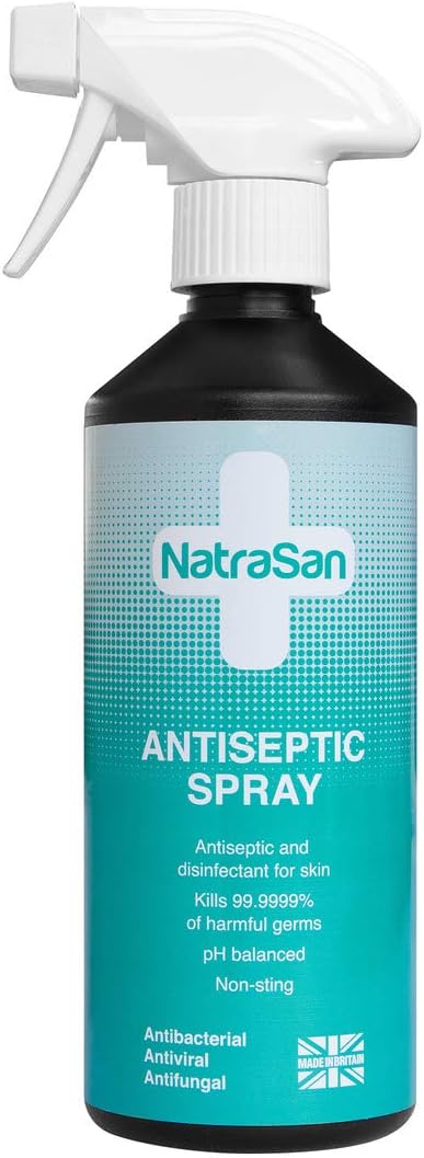 NatraSan Advanced Hypochlorous Spray, Unmatched Cleansing to Soothe, Hydrate and Protect Your Skin. (500ml)