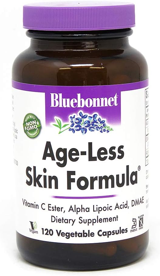 BlueBonnet Age-Less Skin Formula Capsules, 120 Count