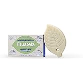 Mustela Solid Shampoo & Body Cleansing Bar for Baby, Kid & Adult - with Avocado Oil & Olive Oil - Fragrance-Free, Plastic-Free, Vegan & Biodegradable Formula - 2.64 oz.