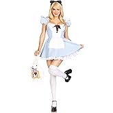 Leg Avenue Women’s 3 PC Storybook Alice Costume with Headband
