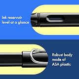 LAMY Safari Black Fountain Pen with Ergonomic Grip M Nib includes T 10 cartridge view 4