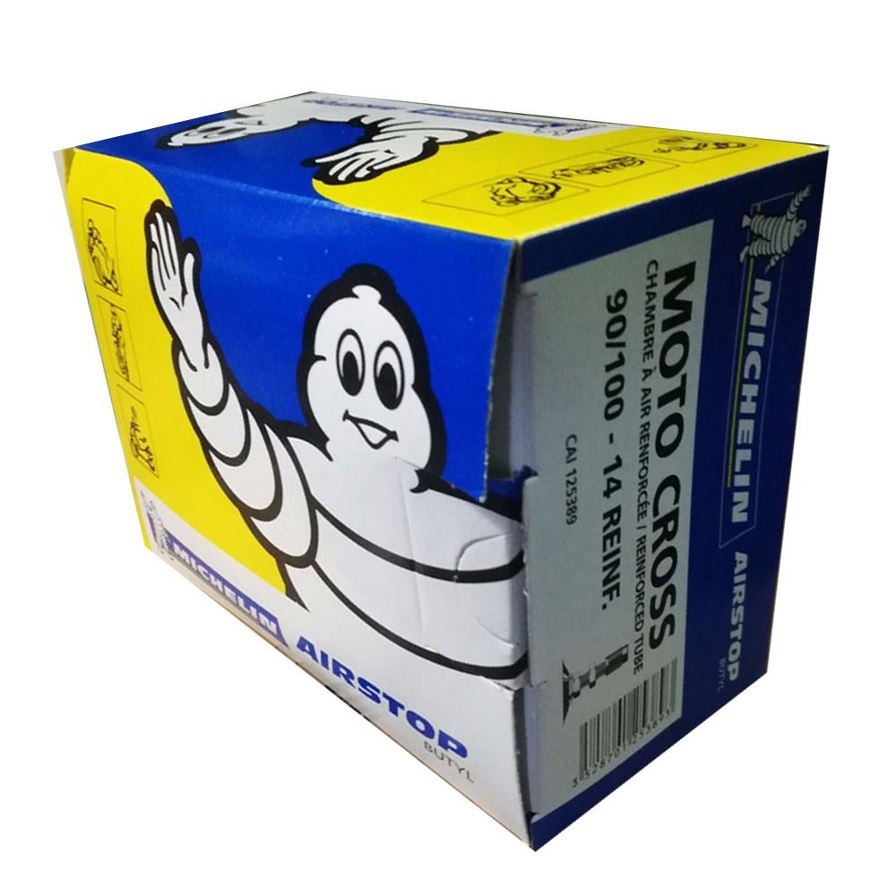 Michelin S125389 Reinforced Inner Tube 90/100-14 RSTOP REINF ST30F