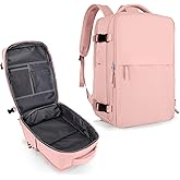 coowoz Travel Backpack For Women Men Airline Approved,Carry On Backpack,Large Hiking Backpack Waterproof Outdoor Sports Rucksack Casual Daypack Fit 15.6 Inch Laptop Backpack College Backpack