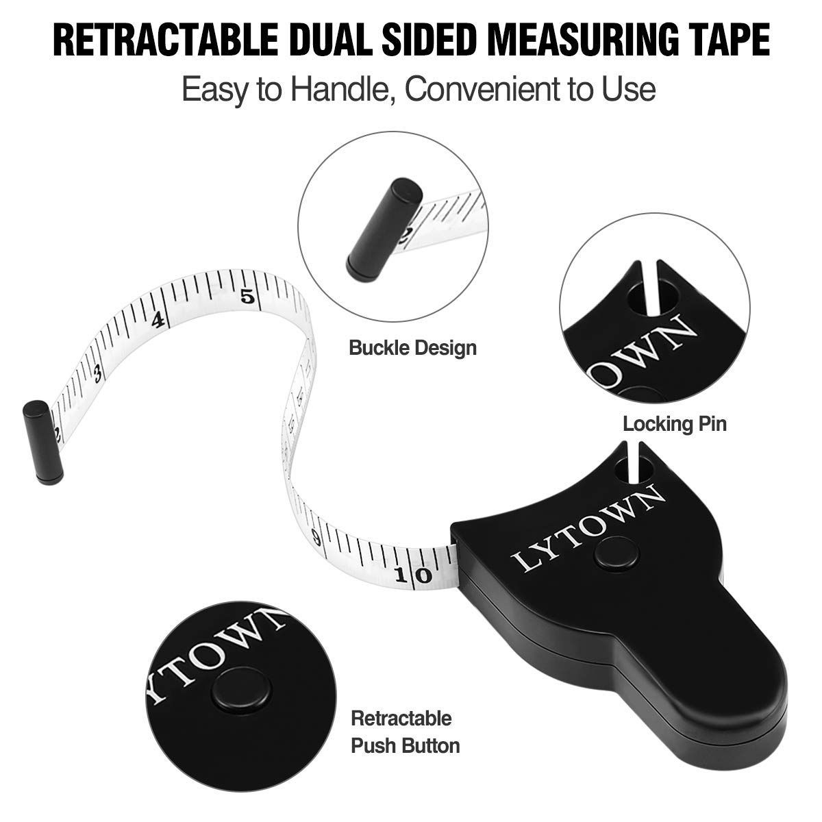2pcs-tape-measure-body-measuring-tape-60inch-150cm-retractable