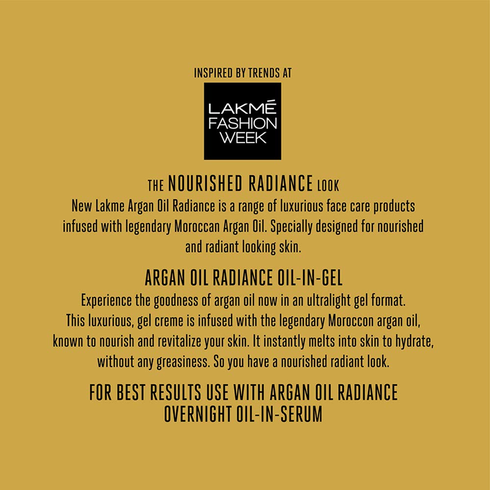 lakme absolute argan oil radiance oil in cream