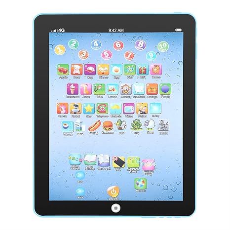 Kid Learning Tablet, Delicate Personalized Practical Durable for Child Early Educational Electronic Device Toy