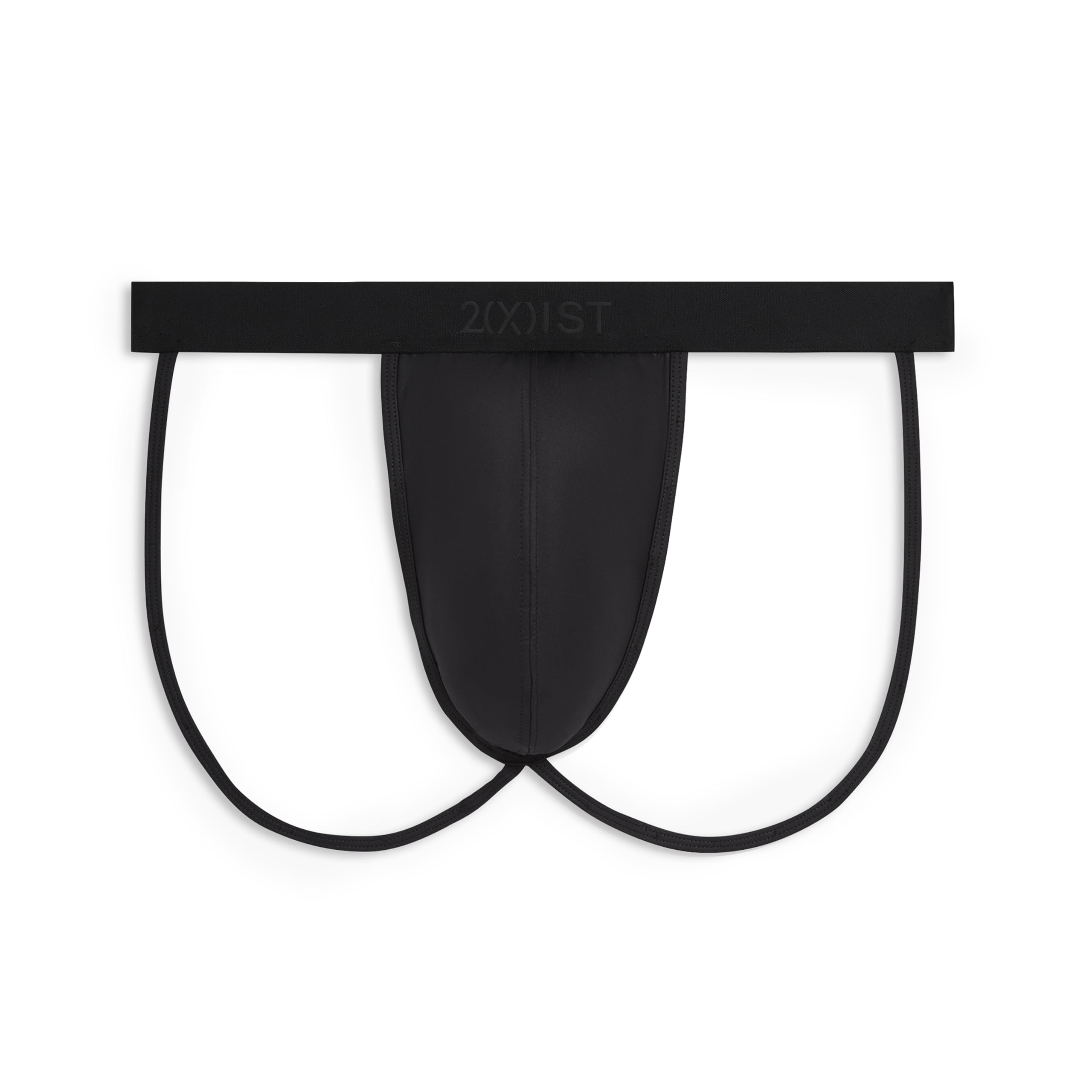 2(X)IST Mens Sliq Jock Strap, Black Beauty, Small US