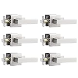Probrico Square Passage Door Levers Set Keyless