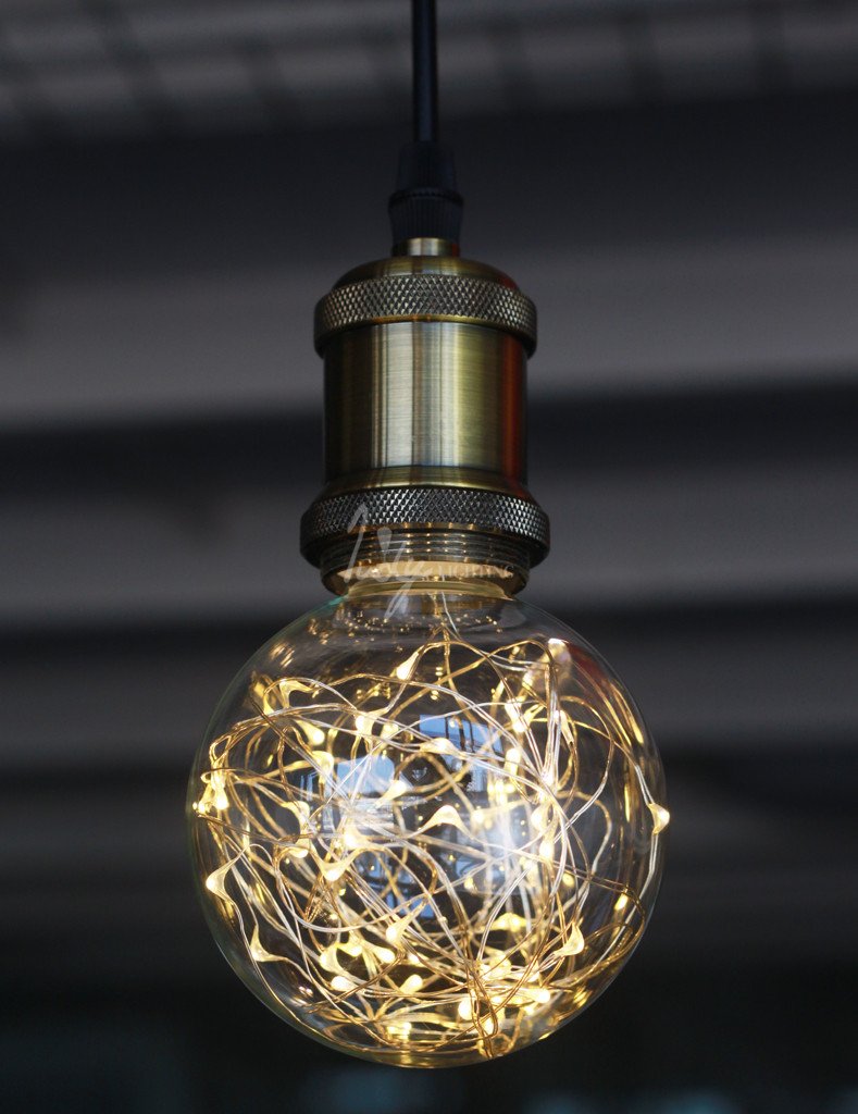 Judy Lighting - G95 LED Edison Bulb Decorative String Light Bulb (Warm White)