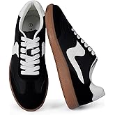 Tigeridea Sneakers for Women Business Casual Tennis Shoes Comfortable Lace up Slip on Women's Fashion Sneakers