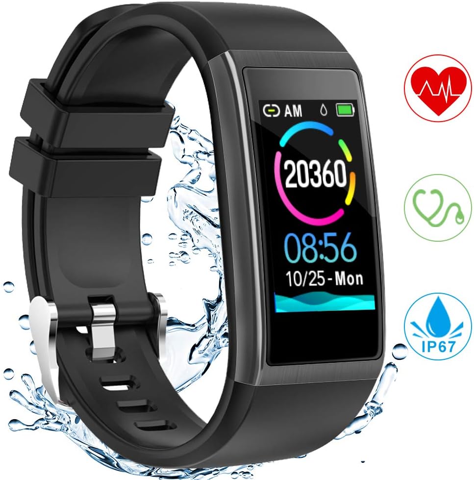 YONMIG Pulsera de Actividad Inteligente, Pulsera Inteligente con ...