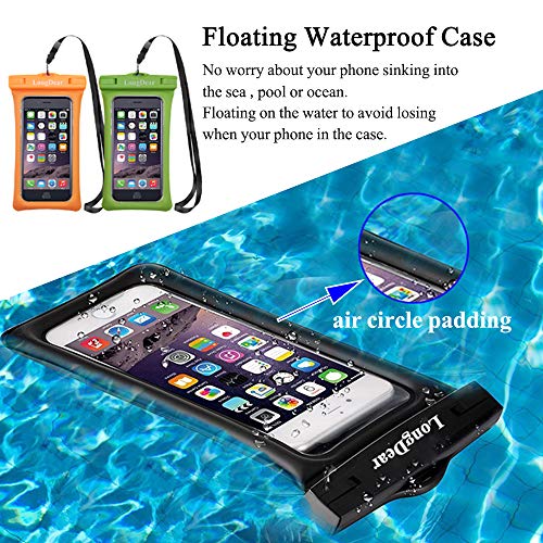 LongDear Universal Floating Waterproof Case,Cell Phone Pouch Dry Bag