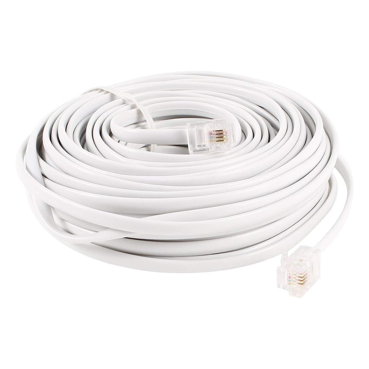Uvital 25 Feet Telephone Landline Extension Cord Cable Line