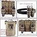 Loglife Tactical Magazine Pouch Bag Portable Fast Mag Pouch FOR Pistol Double Stack 9mm Molle Strike System Small Nylon Bag