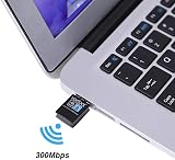 Yizhet 300Mbps USB Wi-Fi Adapter Wireless N WiFi Dongle Stick for Windows Mac view 4