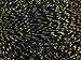 Black Gold Metallic Braid Thread Camellia - 20 Gram 207 Yards