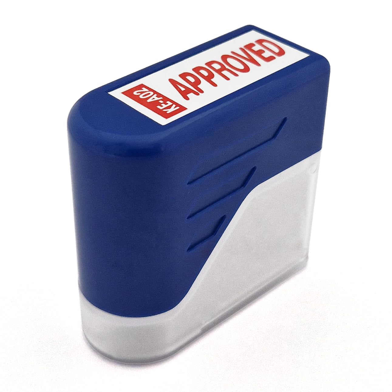 Approved Rubber Stamp Self Inking Bold Red Ink Text Business Office Self Stationery Inking Kit Document โ image 1