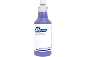 Diversey CREW 94476081 Super Blue Mild Acid Toilet Bowl Cleaner, Removes Rust, Scale & Stains, Citrus Scent, Ready-to-Use Squeeze Bottle, 32-Ounce