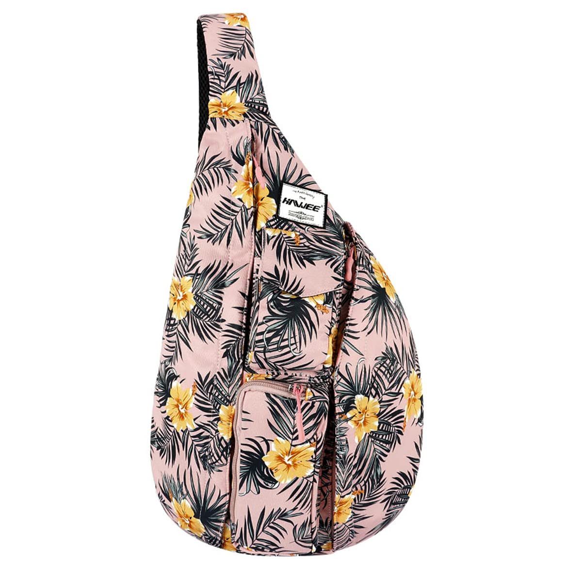 HAWEE Sport Sling Backpack Travel Chest Shoulder Bag Crossbody Daypack Casual for Men Women Teens Work Travel Study Outdoor Climbing Hiking Running