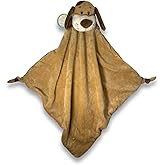 Pepe n Tito Puppy Dog Security Blanket – Ultra-Soft Baby Lovey for Sensory Comfort & Sleep Support –Breathable Fabric, Newborn & Toddler Snuggle Toy – Machine Washable