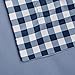 Amazon Basics Lightweight Microfiber Duvet Cover Set with Snap Buttons, Full/Queen, Gingham Plaid