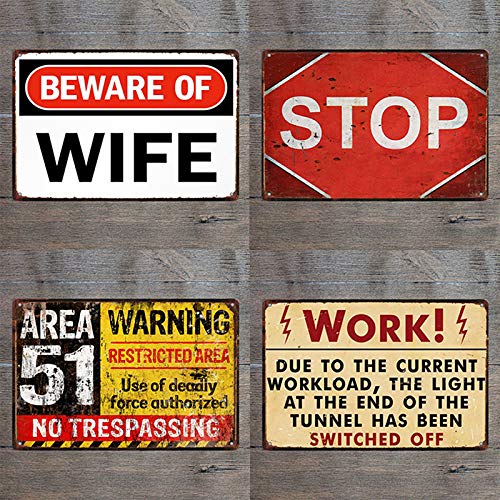 Chytaii Hogar Y Cocina Placa De Arte Mural Demy Way Tin Sign Pared