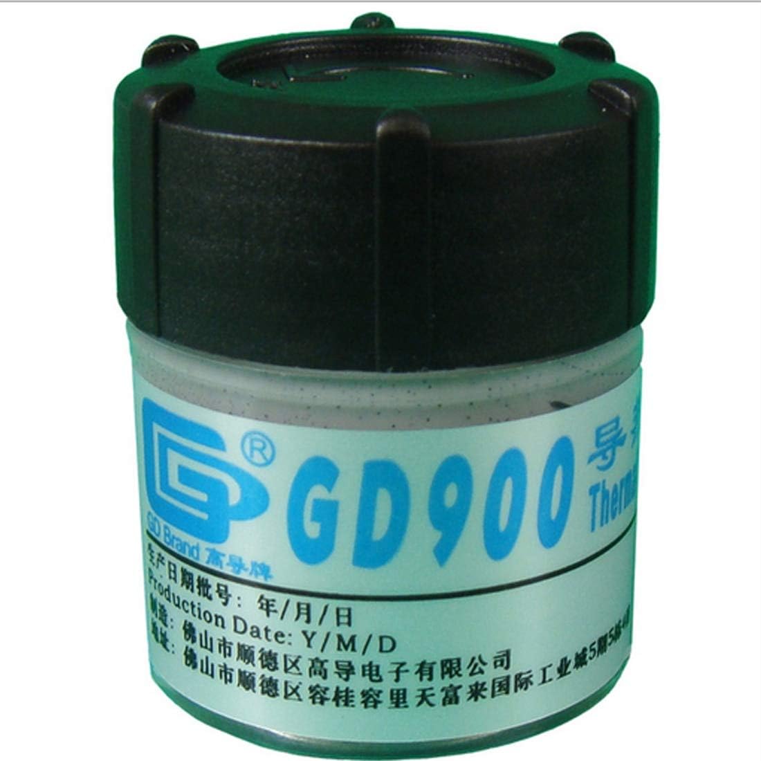 uu19ee Gray Thermal Conductive Grease Paste Silicone GD900 Heatsink Compound Net Weight 30 Grams High Performance For CPU CN30