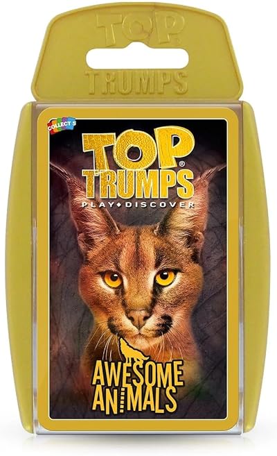 Top Trumps Awesome Animals Classics Card Game for 2+ Players