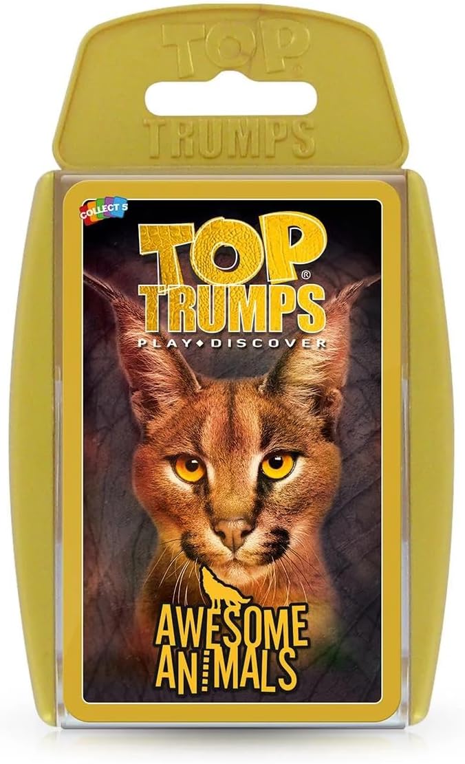 Top Trumps Awesome Animals Classics Card Game for 2+ Players