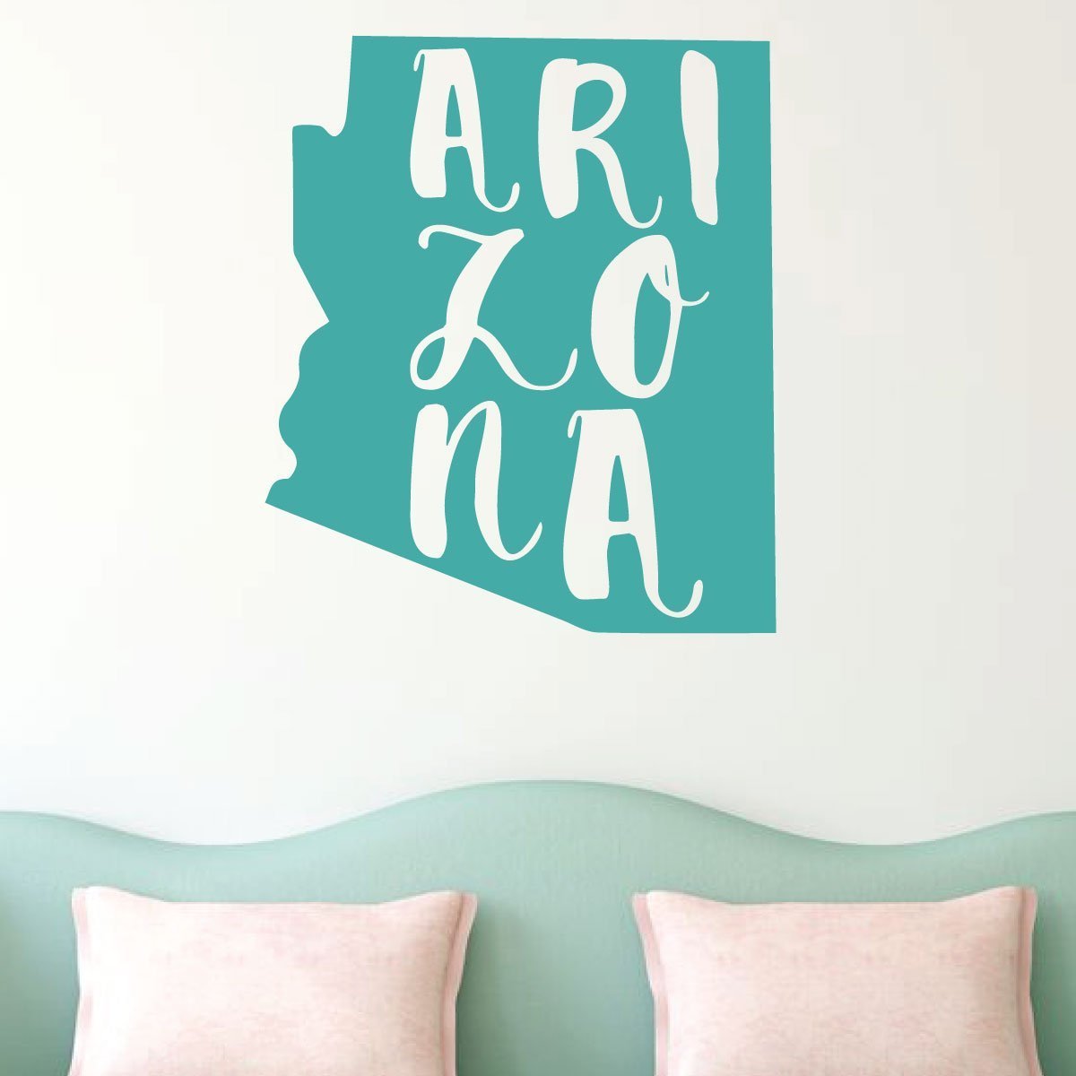 Amazon Com Arizona Wall Decal State Silhouette Vinyl Art For