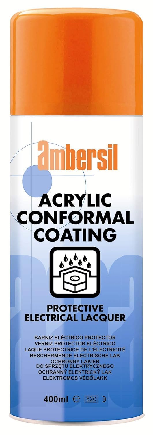 Ambersil 30235-400ml Acrylic Conformal Coating Anti Corosion PCB's