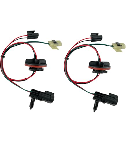 QUARKZMAN Connecteur Phare Câblage 3 Fils H13/9008 - Réf. 68064997AA Pour Chrysler, Jeep, Dodge