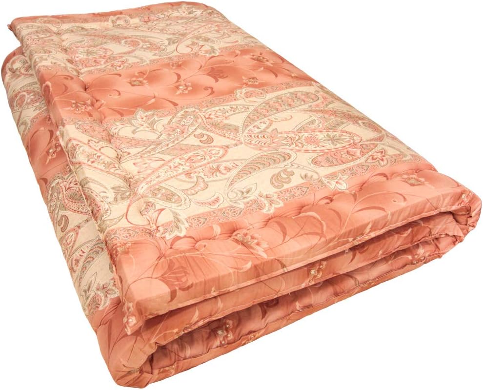 Amazon 櫻道ふとん店 腰いい寝 シングル 高反発 敷布団 100cm 210cm ペイズリー 赤 敷きふとん オンライン通販