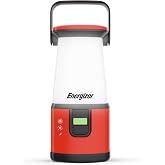 Energizer WeatheReady PRO-360 LED Camping Lantern, Tent Light | Ultra bright battery powered lamp, ultra bright for power outages, 500-lumen, IPX4, water resistant emergency light, 3 modes