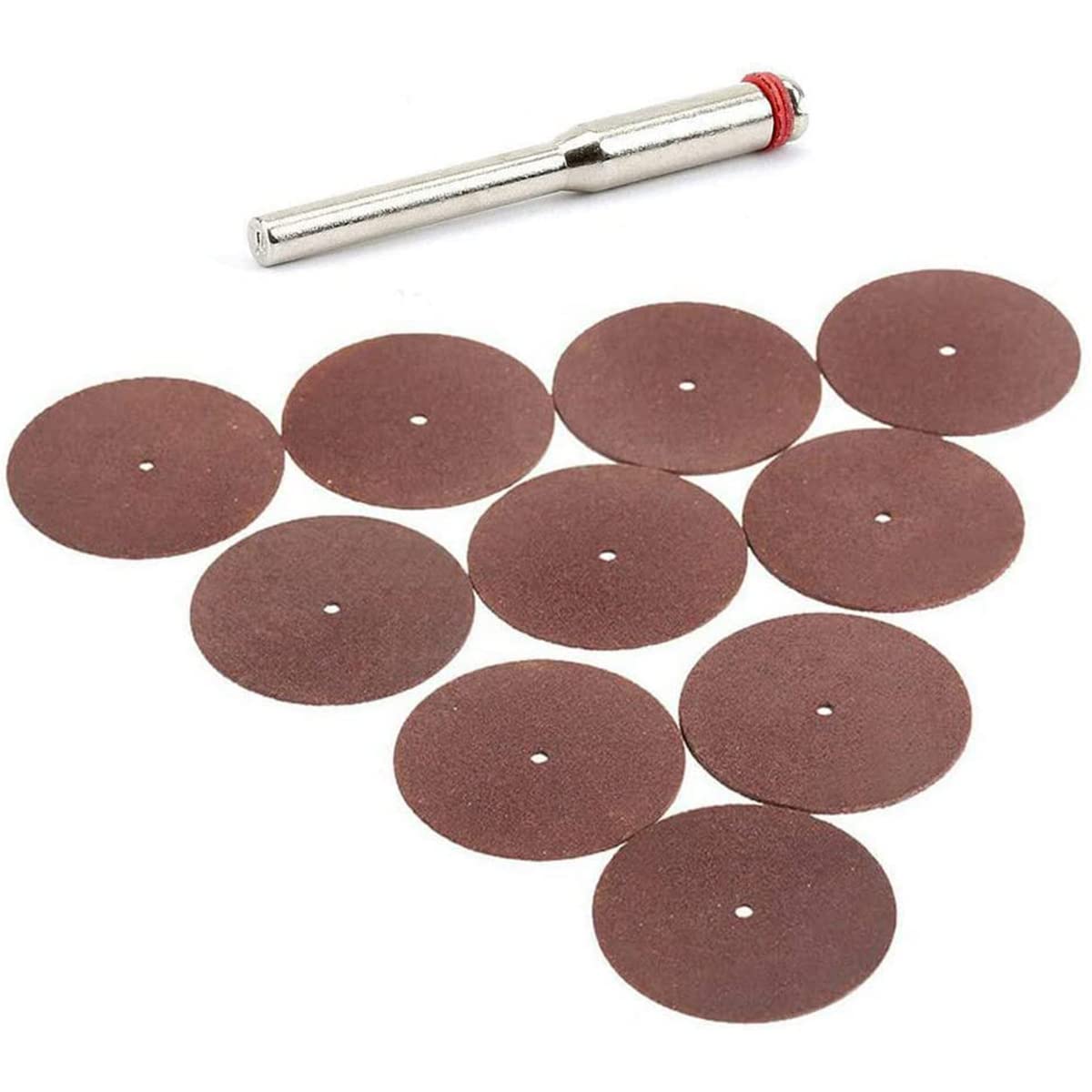 36 Pcs Cutting Disc Set Mini Resin Cutting Discs Cut Off Wheel 22mm Cut-off Grinding Wheels Cutting Disc with Arbor Mandrel for Rotary Tool