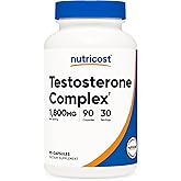 Nutricost Testosterone Support Complex (90 Capsules) -1800mg Per Serving