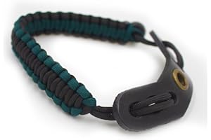 Bow Wrist Sling, 550 Paracord Strap Comfortable on Hand, Fit Compound Bow & Recurve.(Multiple Camo Options)