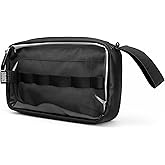 GOBAGS NEO Production Zipper Bags - Electronics & Camera Accessories Bag - Cable organizer, Gear Accessory Pouch, Travel Camera Essentials (Small, Black, 2 pack)