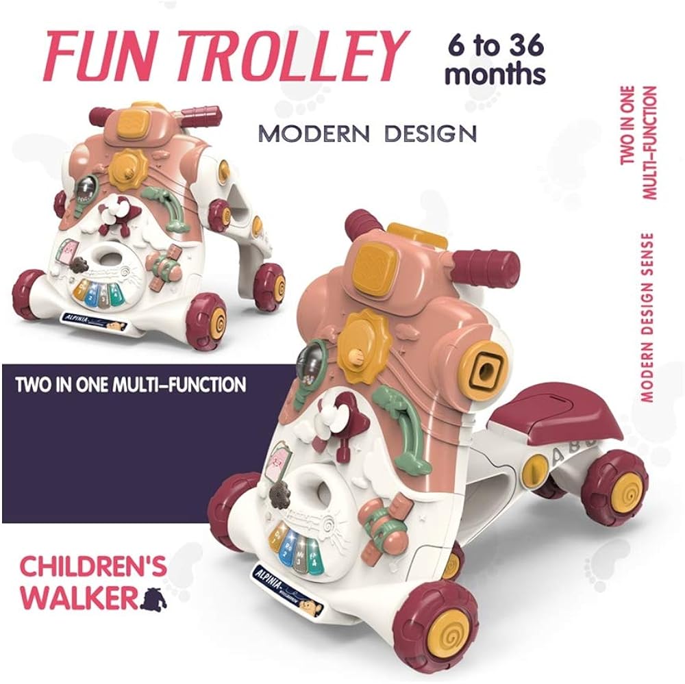 modern baby push walker