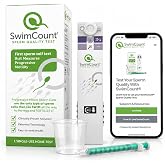 SwimCount Sperm Test – at Home Male Fertility Test | Measures progressive motility, not just sperm count – lab-validated, 95.