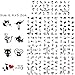 Bhbuy 3D Cat Nail Art Stickers Decals Girl Fingernail Decoration