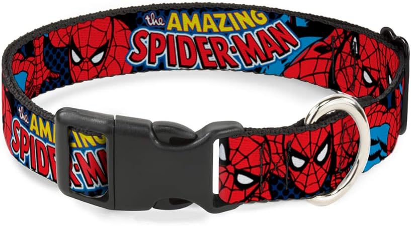 spiderman dog collar