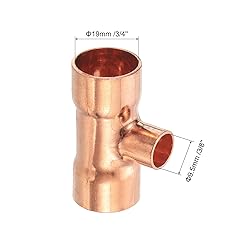 uxcell 3/4-inch X 3/8-inch X 3/4-inch Copper