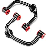 Dynofit F150 Upper Control Arms for 2-4" Leveling Kit, Front Suspension Tubular Extended Control Arm for 2004-2020 Ford F-150, Ball Joint Angle Correction for Lift Kit &amp; Off-Road Performance, 2Pcs UCA