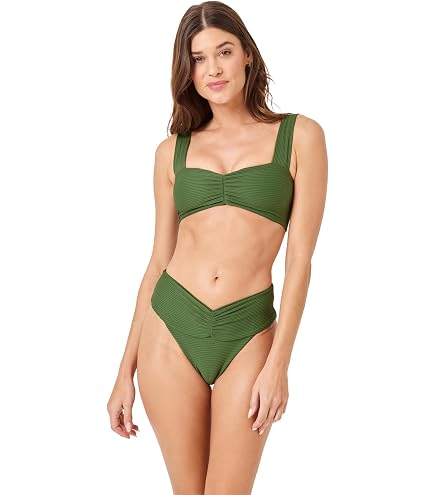 Amazon.com: L*Space Bardot Bikini Bottom for Women, High Waisted