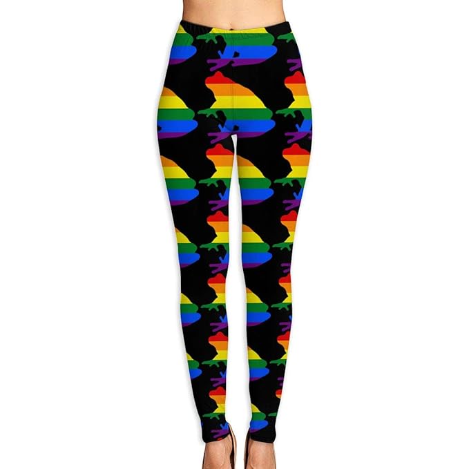 Amazon.com: DDCYOGA Gay Frog - Mallas de yoga para mujer ...