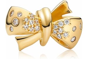 MSPOVOF Animal Flower Heart Charms,Bead for Bracelets and Necklaces,S925 Sterling Silver Charms,For Women Jewelry Present