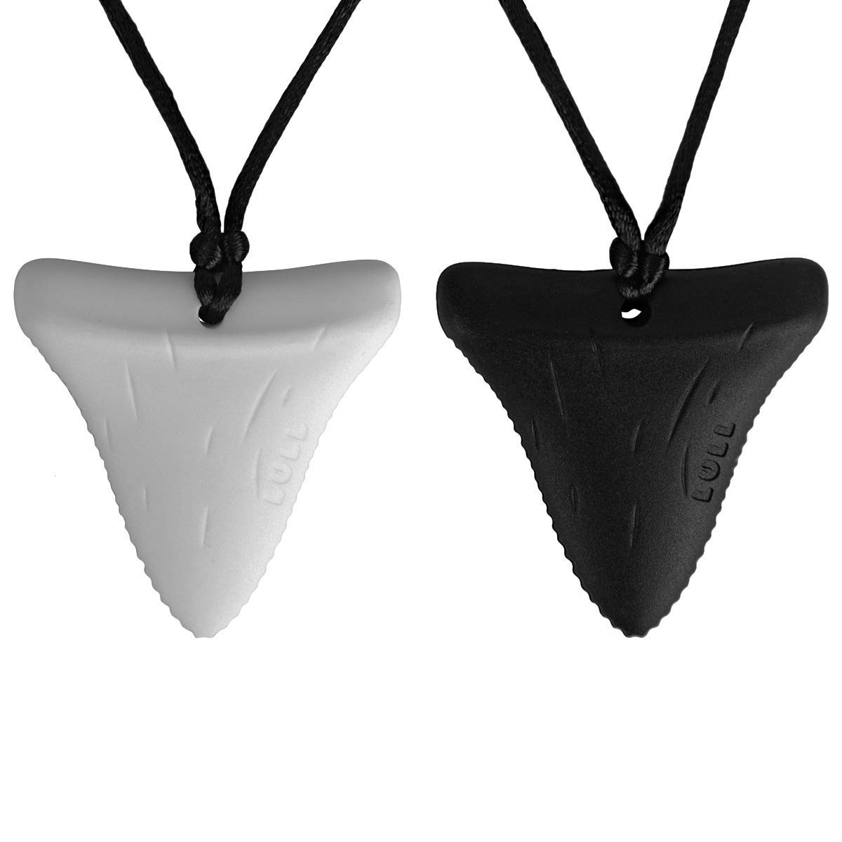 Shark Tooth Sensory Chew Necklace for Kids, Boys and Girls Designed